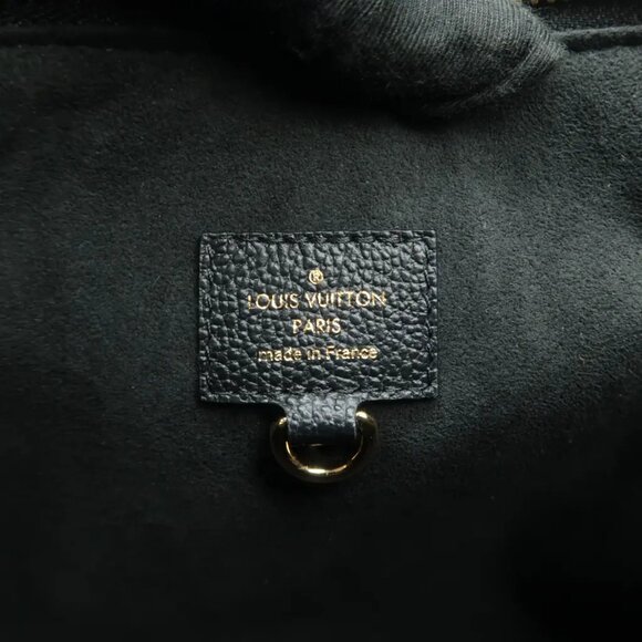 100% Authentic Louis Vuitton Sac Sport Black W/P Monogram Leather Shoulder Bag - Picture 11 of 12